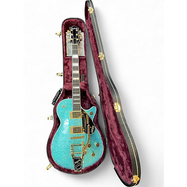 Used Gretsch Guitars G6229TG LTD PLAYERS EDITION Turquoise SPARKLE JET Solid Body Electric Guitar