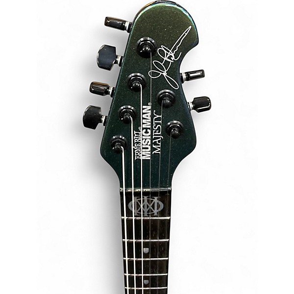 Used Ernie Ball Music Man John Petrucci Majesty 6 emerald iris Solid Body Electric Guitar