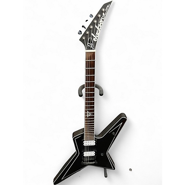 Used Jackson GUS G. USA CUSTOM SHOP Satin Black Solid Body Electric Guitar