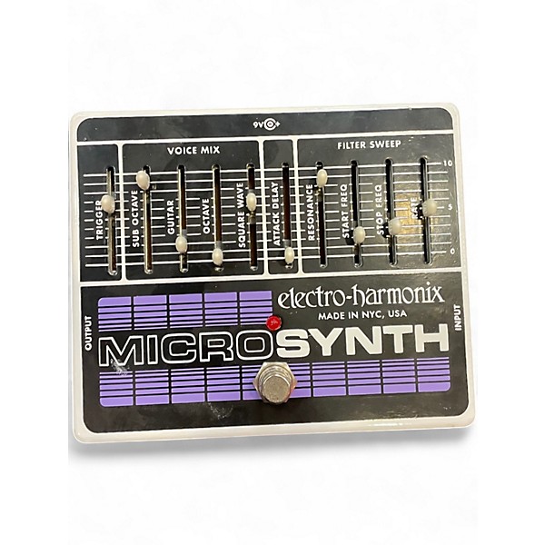 Used Electro-Harmonix Micro Synth Effect Pedal