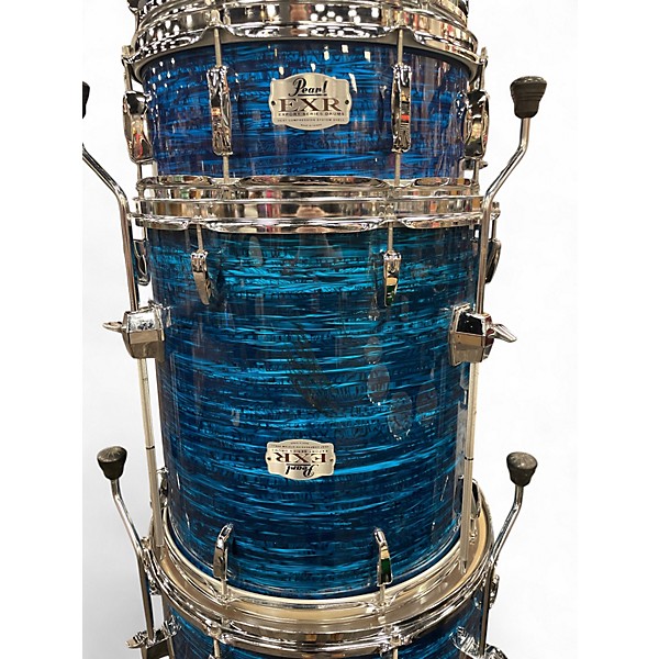 Used 2000s Pearl 5 Piece Export Wine Red Drum Kit