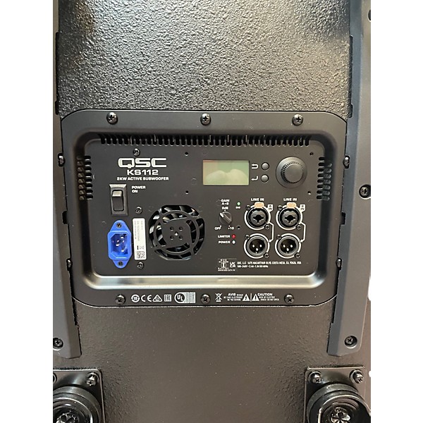 Used 2024 QSC KS112 Powered Subwoofer