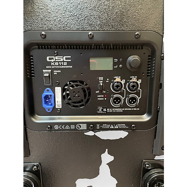 Used 2024 QSC KS112 Powered Subwoofer