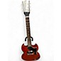 Used 2021 Gibson  SG JUNIOR Cherry Solid Body Electric Guitar thumbnail