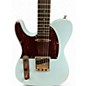 Used Aio T Style Left Handed Sonic Blue Solid Body Electric Guitar