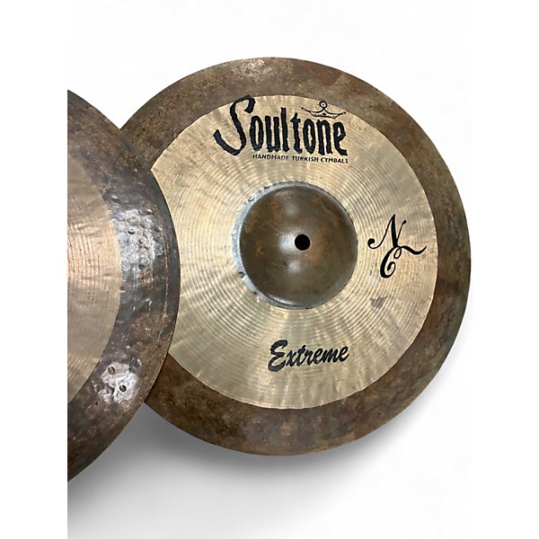 Used Soultone 14in Extreme Hi Hat Pair Cymbal