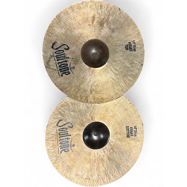 Used Soultone 14in Extreme Hi Hat Pair Cymbal