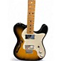 Used Fender Classic Player Telecaster Thinline Deluxe 3 Color Sunburst Hollow Body Electric Guitar