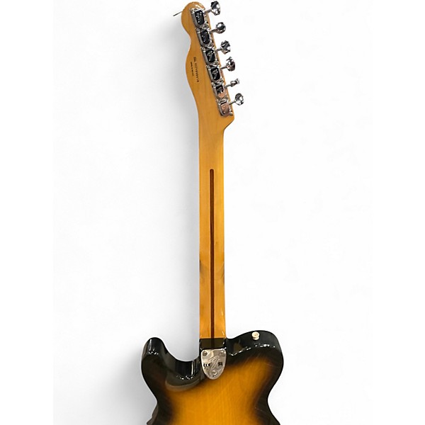 Used Fender Classic Player Telecaster Thinline Deluxe 3 Color Sunburst Hollow Body Electric Guitar