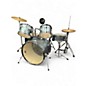 Used Pearl 5 Piece Roadshow Charcoal Metallic Drum Kit thumbnail