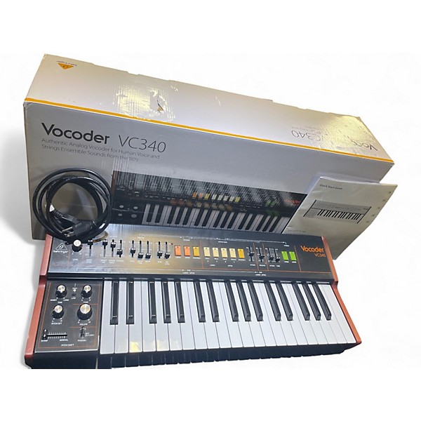 Used Behringer Vocoder VC340 Synthesizer