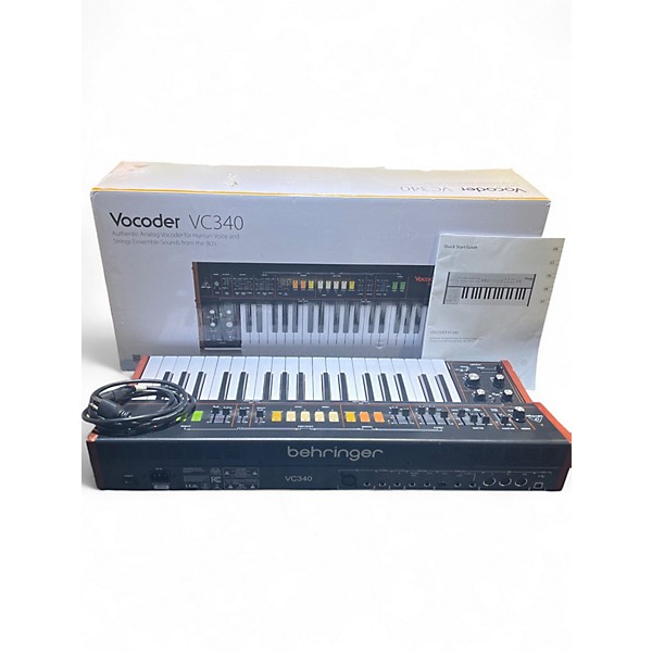Used Behringer Vocoder VC340 Synthesizer