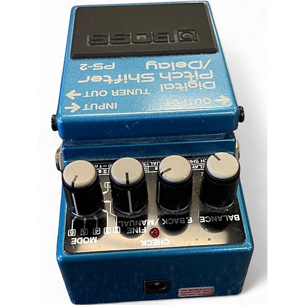 Used BOSS PS2 Digital Pitch Shifter Effect Pedal
