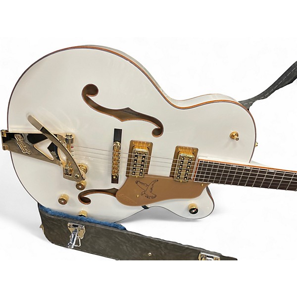 Used Gretsch Guitars Synchromatic Falcon Alpine White Hollow Body Electric Guitar