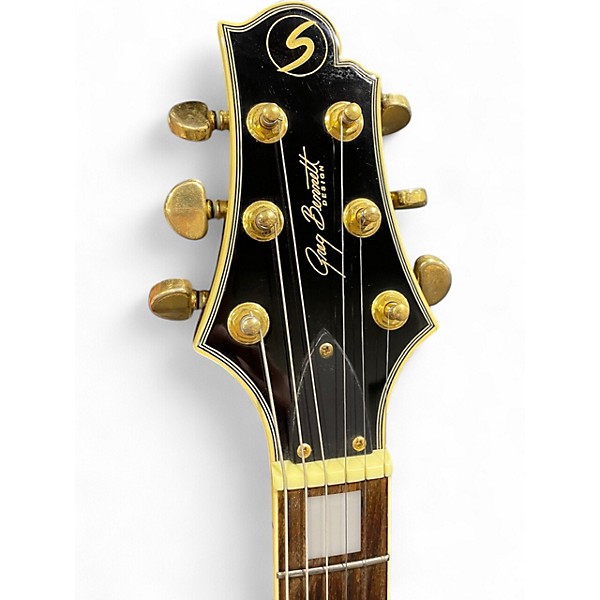 Used 2000 Samick Greg Bennett Avion av7 Wine Red Solid Body Electric Guitar