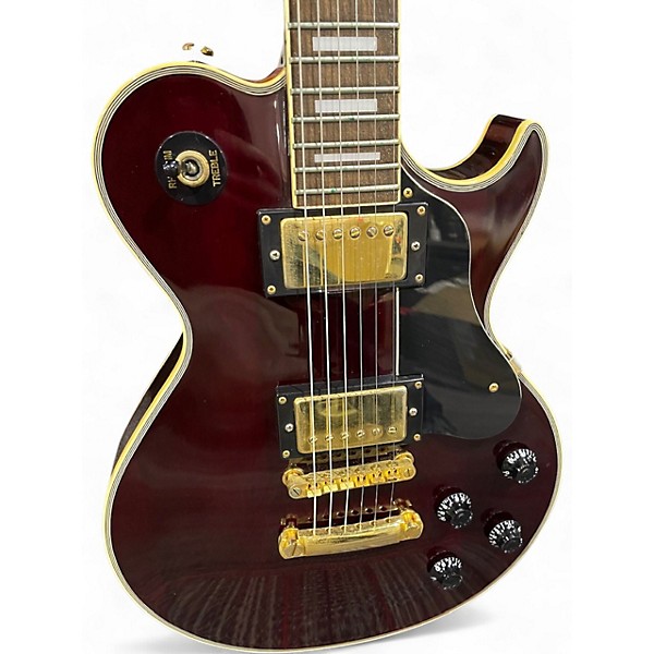 Used 2000 Samick Greg Bennett Avion av7 Wine Red Solid Body Electric Guitar