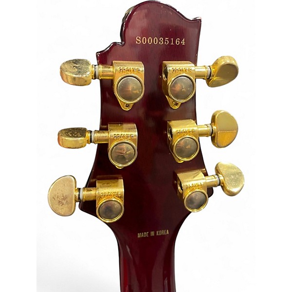 Used 2000 Samick Greg Bennett Avion av7 Wine Red Solid Body Electric Guitar