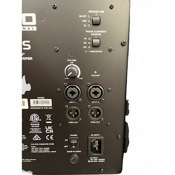 Used Alto TS12S Powered Subwoofer