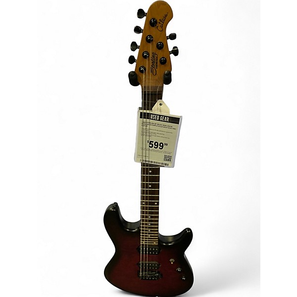 Used Sterling by Music Man JASON RICHARSON PURPLE Solid Body Electric Guitar