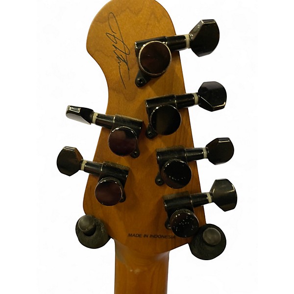 Used Sterling by Music Man JASON RICHARSON PURPLE Solid Body Electric Guitar