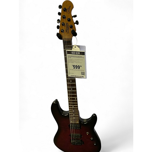 Used Sterling by Music Man JASON RICHARSON PURPLE Solid Body Electric Guitar