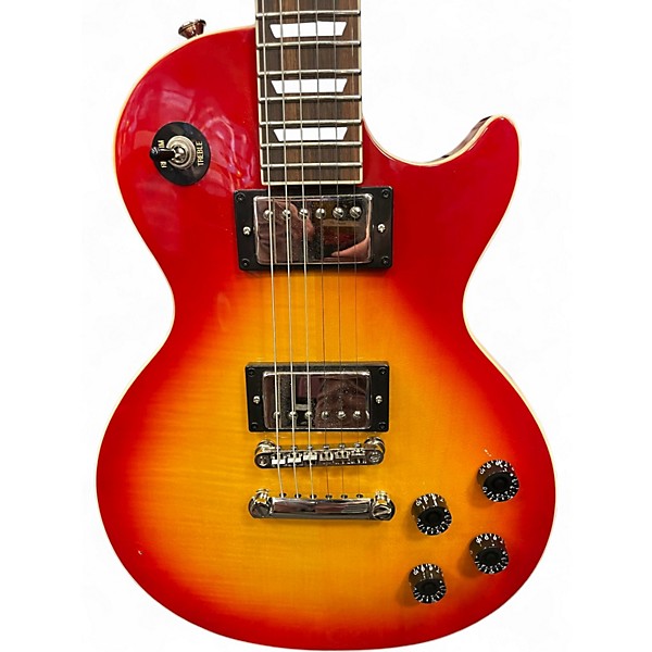 Used Epiphone Les Paul Tribute Plus Heritage Cherry Sunburst Solid Body Electric Guitar