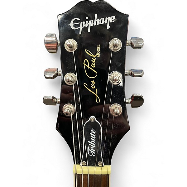 Used Epiphone Les Paul Tribute Plus Heritage Cherry Sunburst Solid Body Electric Guitar