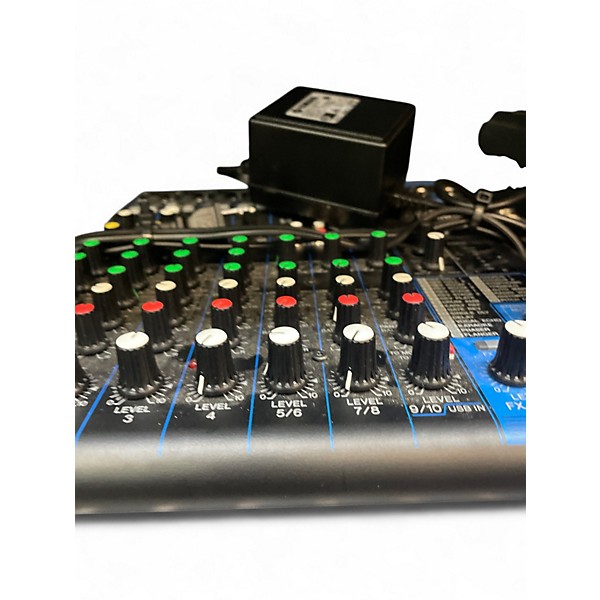 Used Yamaha MG10XU 10 Channel Mixer with Effects Unpowered Mixer