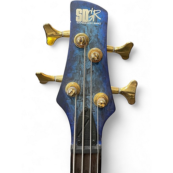 Used Ibanez SR300EDX COSMIC BLUE Electric Bass Guitar