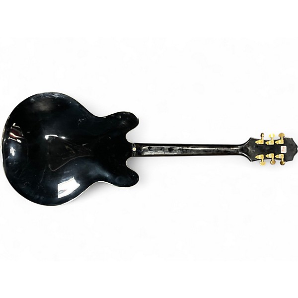 Used Epiphone Sheraton II Black Hollow Body Electric Guitar