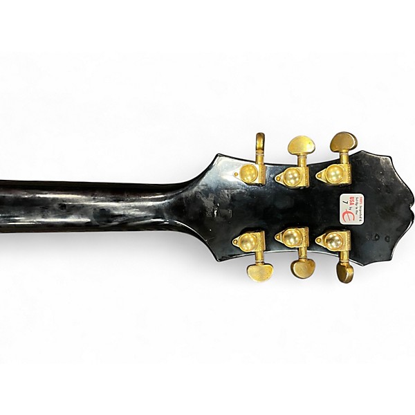 Used Epiphone Sheraton II Black Hollow Body Electric Guitar