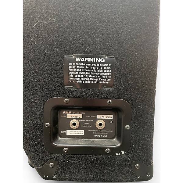 Used Yamaha SM10IV Unpowered Monitor