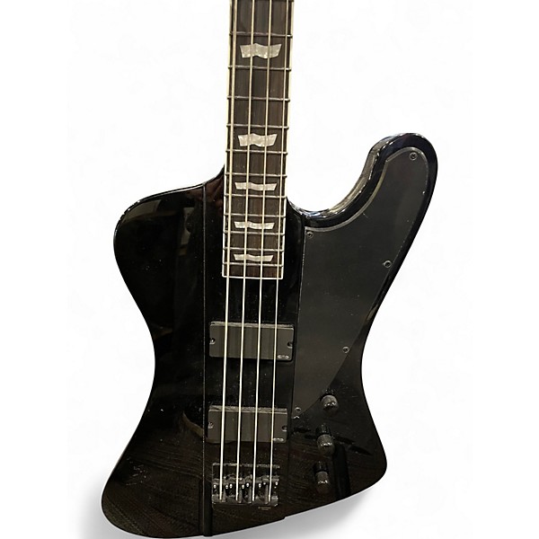 Used ESP LTD Phoenix 1004 4 String Black Electric Bass Guitar