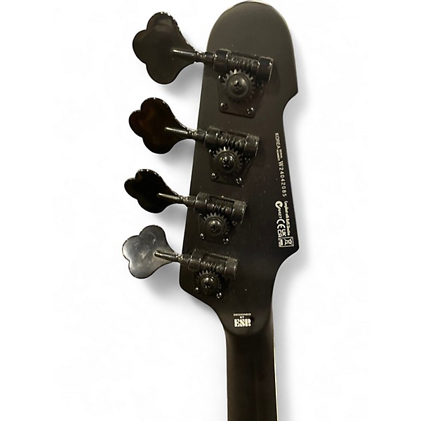 Used ESP LTD Phoenix 1004 4 String Black Electric Bass Guitar
