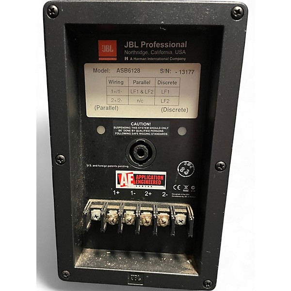 Used JBL ASB6128 Unpowered Subwoofer