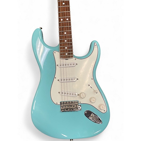 Used Fender Artist Series Eric Johnson Stratocaster Daphne Blue Solid Body Electric Guitar