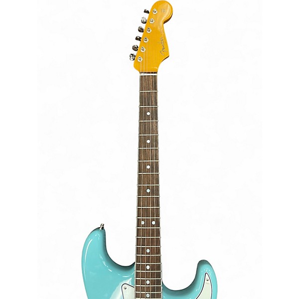 Used Fender Artist Series Eric Johnson Stratocaster Daphne Blue Solid Body Electric Guitar
