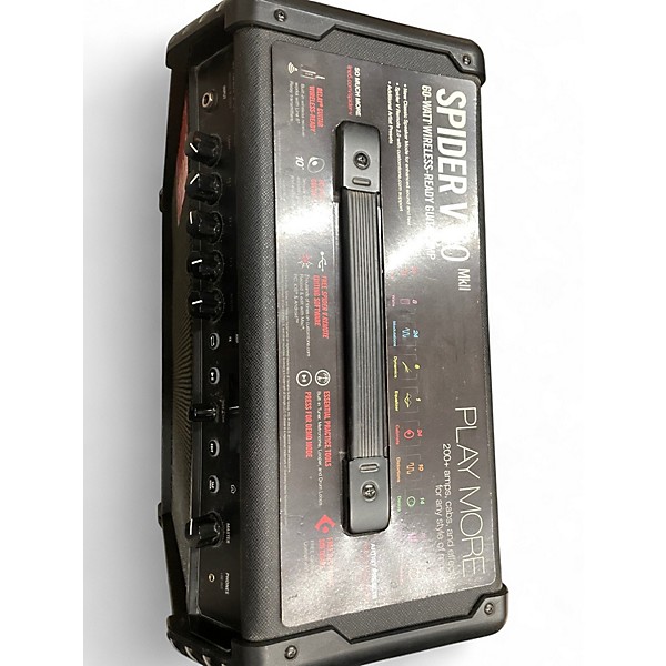 Used Line 6 Spider V 60 1x10 MKII Guitar Combo Amp