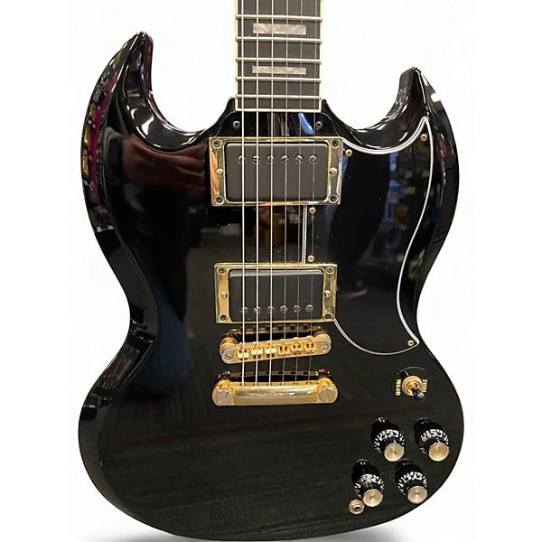 Used Epiphone SG Custom Ebony Solid Body Electric Guitar