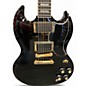 Used Epiphone SG Custom Ebony Solid Body Electric Guitar