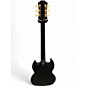Used Epiphone SG Custom Ebony Solid Body Electric Guitar