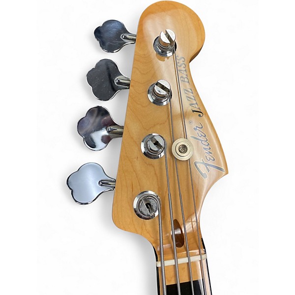 Used Fender Geddy Lee Signature Jazz Bass Black Electric Bass Guitar