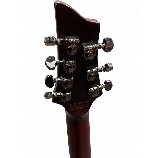 Used Schecter Guitar Research Jeff Loomis Signature Wine Red Solid Body Electric Guitar