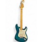 Used Fender American Deluxe Stratocaster HSS Green Solid Body Electric Guitar thumbnail