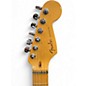 Used Fender American Deluxe Stratocaster HSS Green Solid Body Electric Guitar