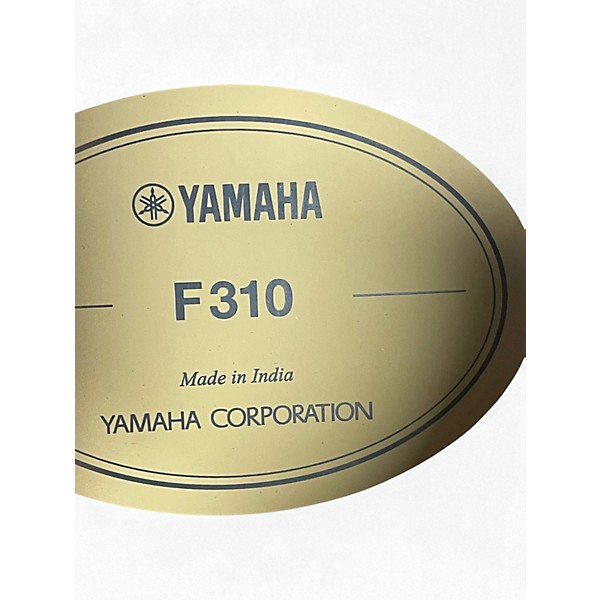 Used Yamaha F310 Natural Acoustic Guitar