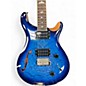 Used PRS SE Custom 22 Semi-Hollowbody Blue Hollow Body Electric Guitar thumbnail