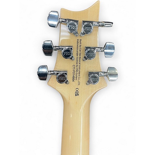 Used PRS SE Custom 22 Semi-Hollowbody Blue Hollow Body Electric Guitar