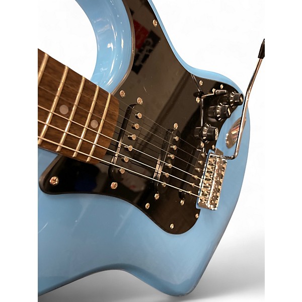 Used Squier Sonic Stratocaster California Blue Solid Body Electric Guitar