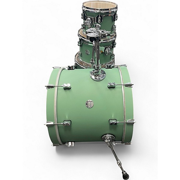 Used PDP by DW 4 Piece Concept Series Seafoam Green Drum Kit